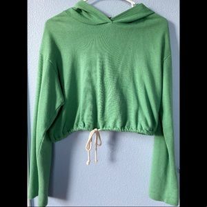 Pacsun green cropped top